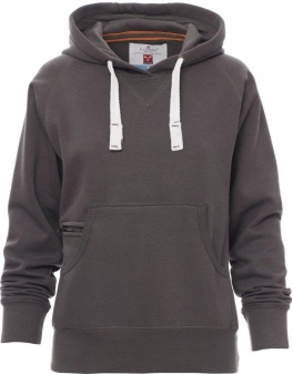 Hoodie zonder rits - dames - 0020 smoke - 0020 (XS) Smoke