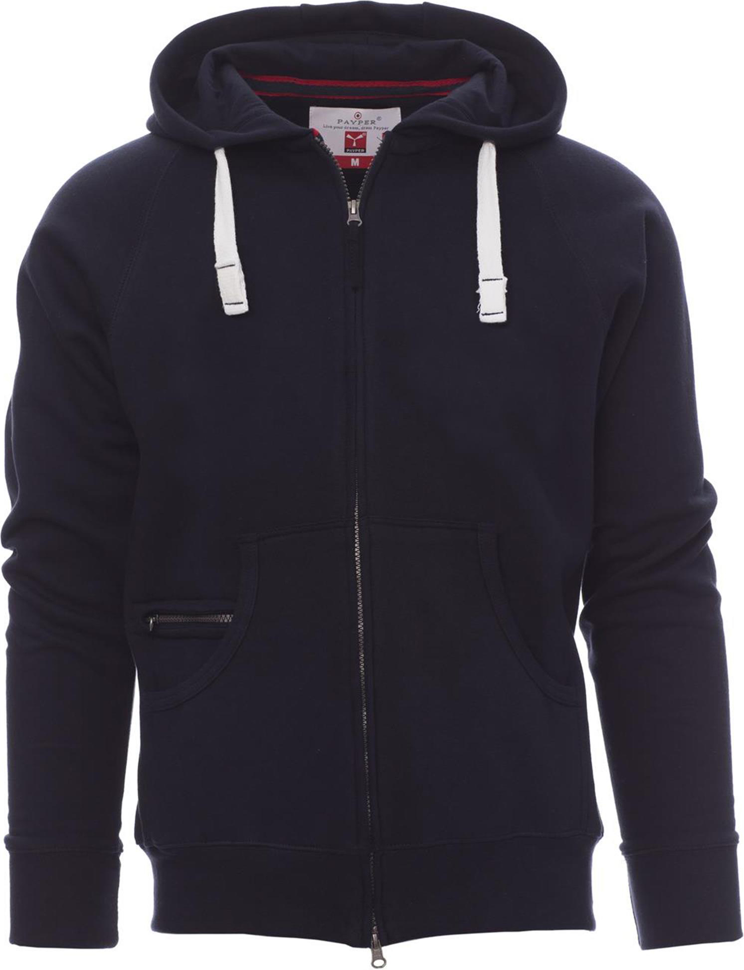 Hoodie met rits - heren - 0021 navy blue front - 0021 (XS) Navy Blue