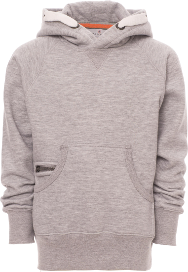 Hoodie zonder rits - junior - 0023 grijs 2 - 0023 (140) Grijs