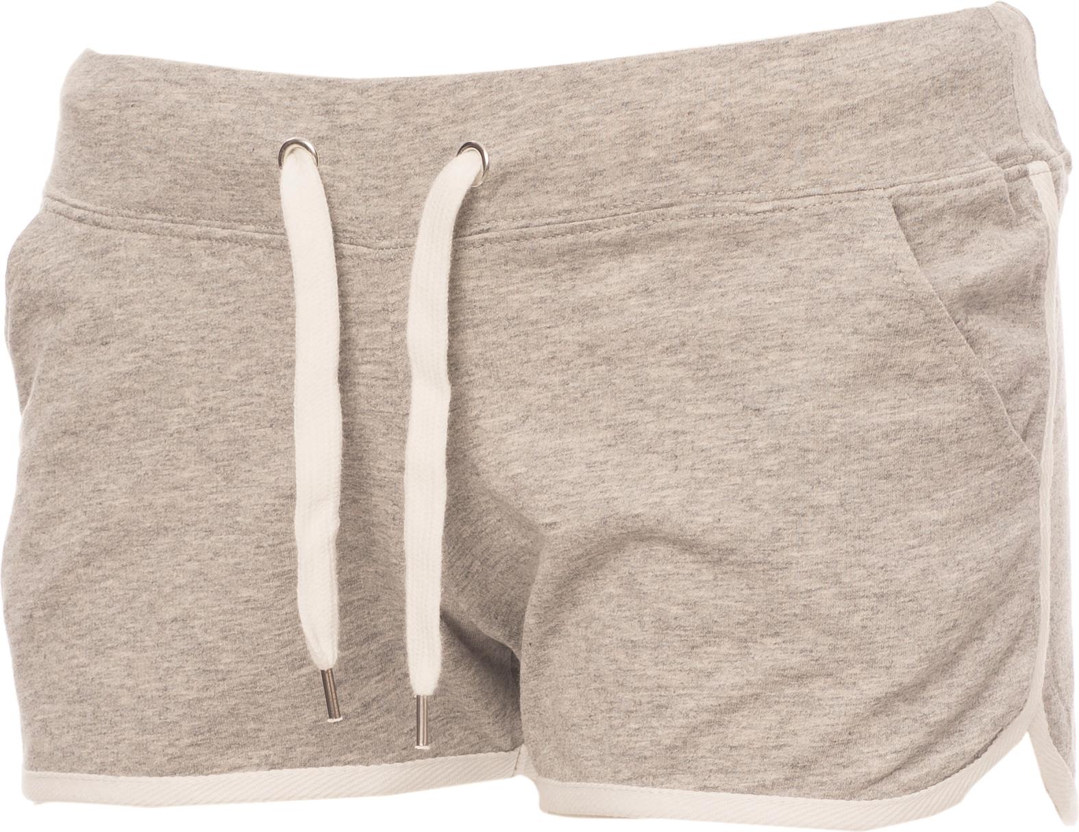 Sportbroek Dames - 0160 melange grey white front 1 - 0160 Grijs M