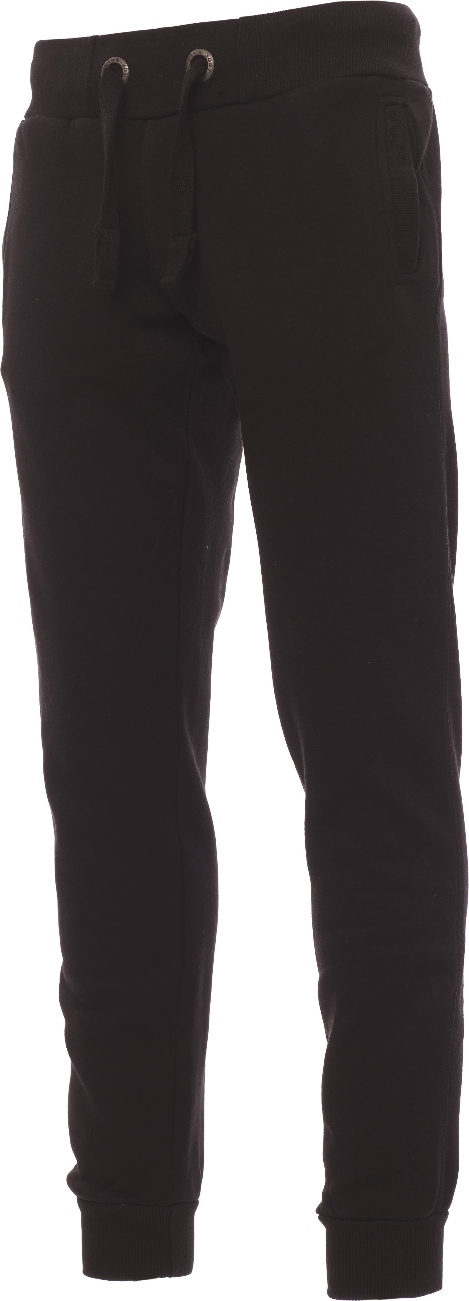 Joggingbroek Heren - 0391 black front - 0391 Zwart S