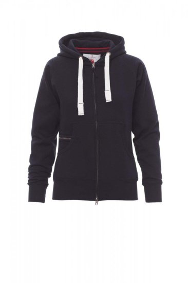 Hoodie met rits - dames - 0406 navy - 0406 (XS) Navy blue