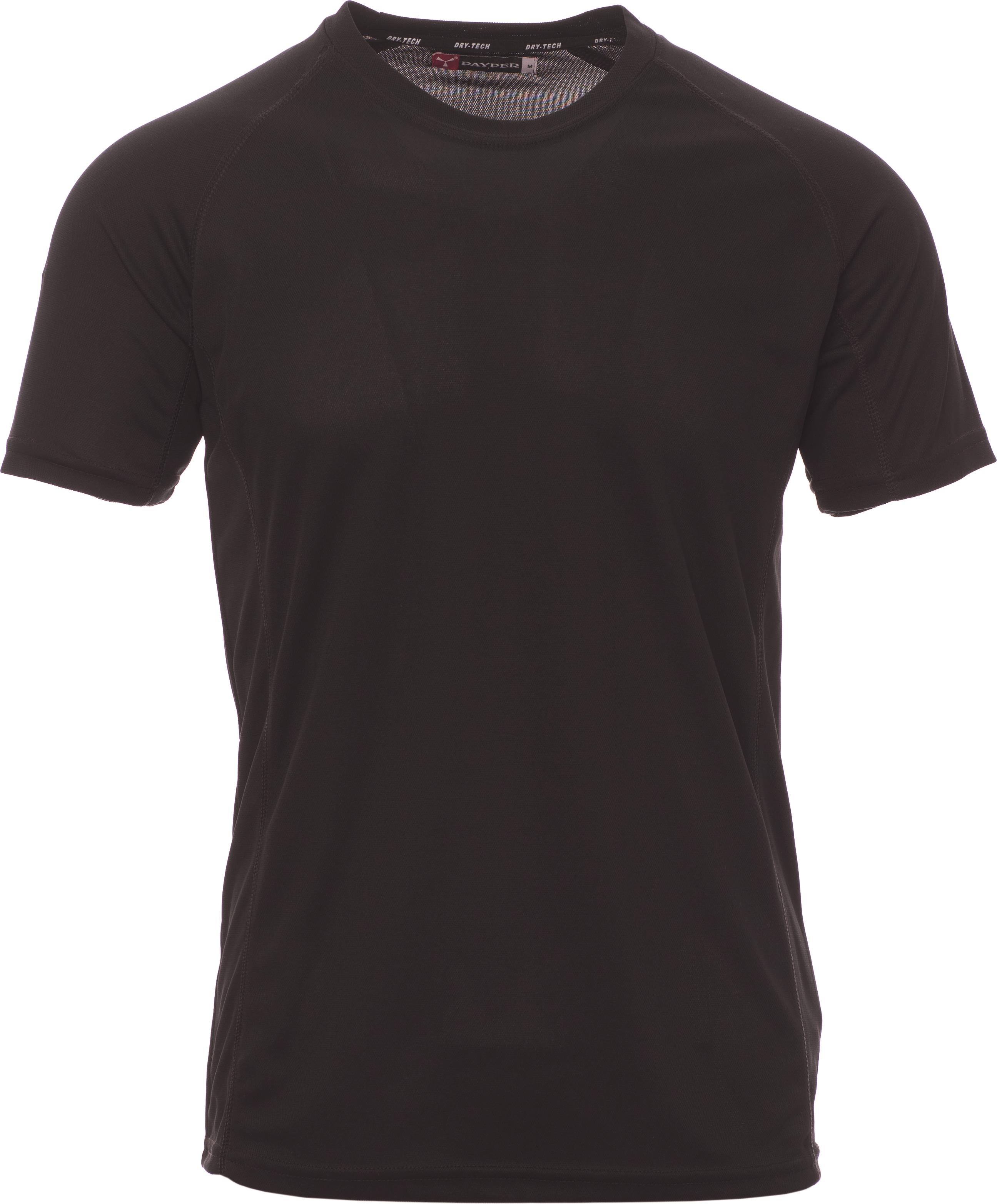 Trainingsshirt - heren - 0463 black front 3 - 0463 (XL) Zwart