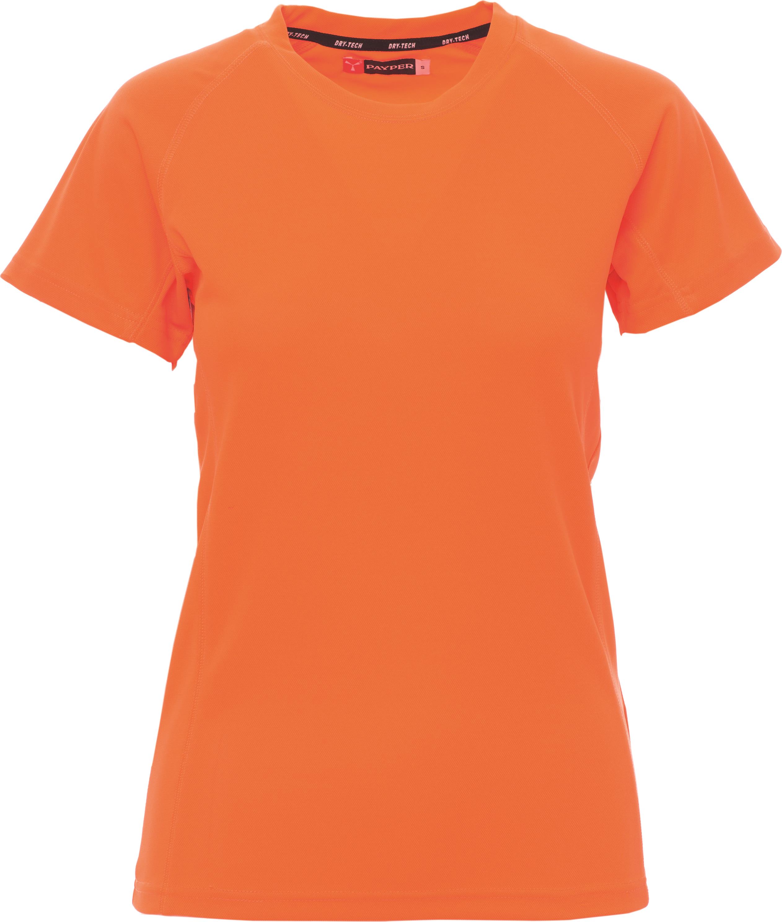 Trainingsshirt - dames - 0465 fluorescent orange front 1 - 0465 (M) Fluoriserend oranje