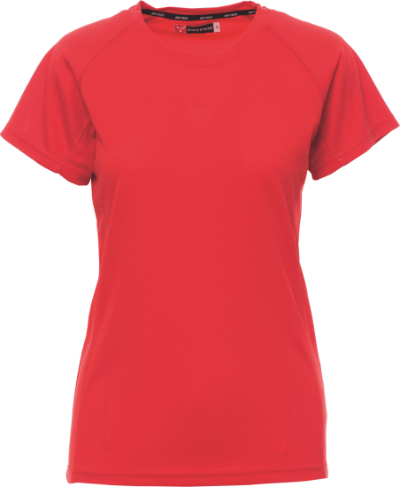 Trainingsshirt - dames - 0465 rood 2 - 0465 (L) Rood