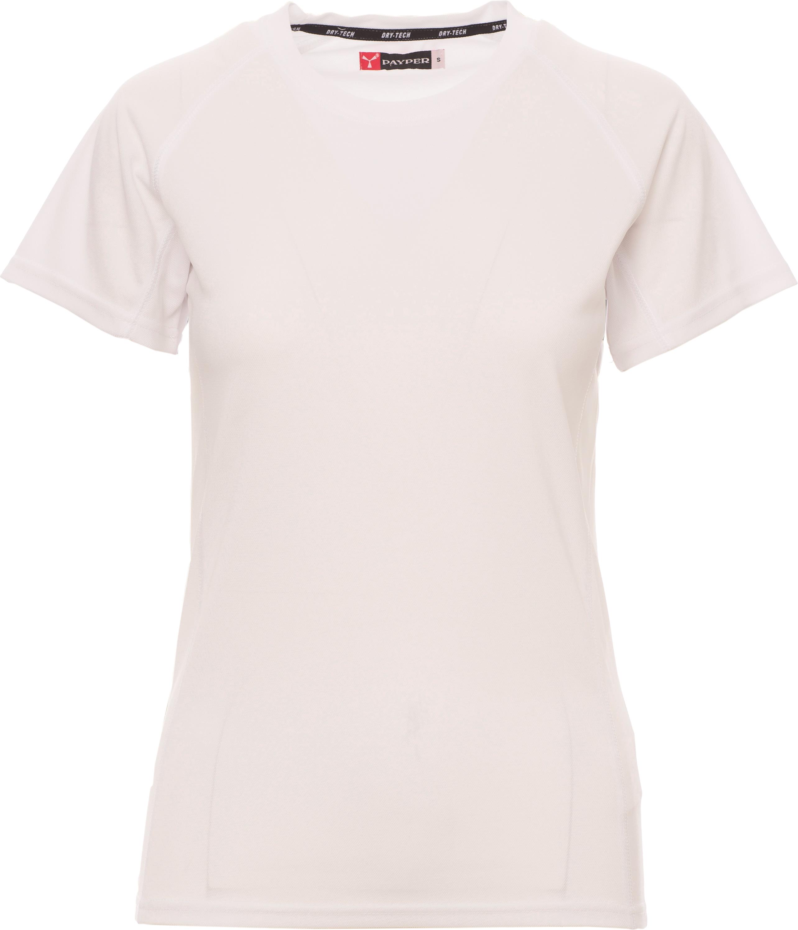 Trainingsshirt - dames - 0465 white front 1 - 0465 (M) Wit