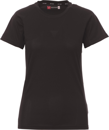 Trainingsshirt - dames - 0465 zwart 3 - 0465 (XL) Zwart