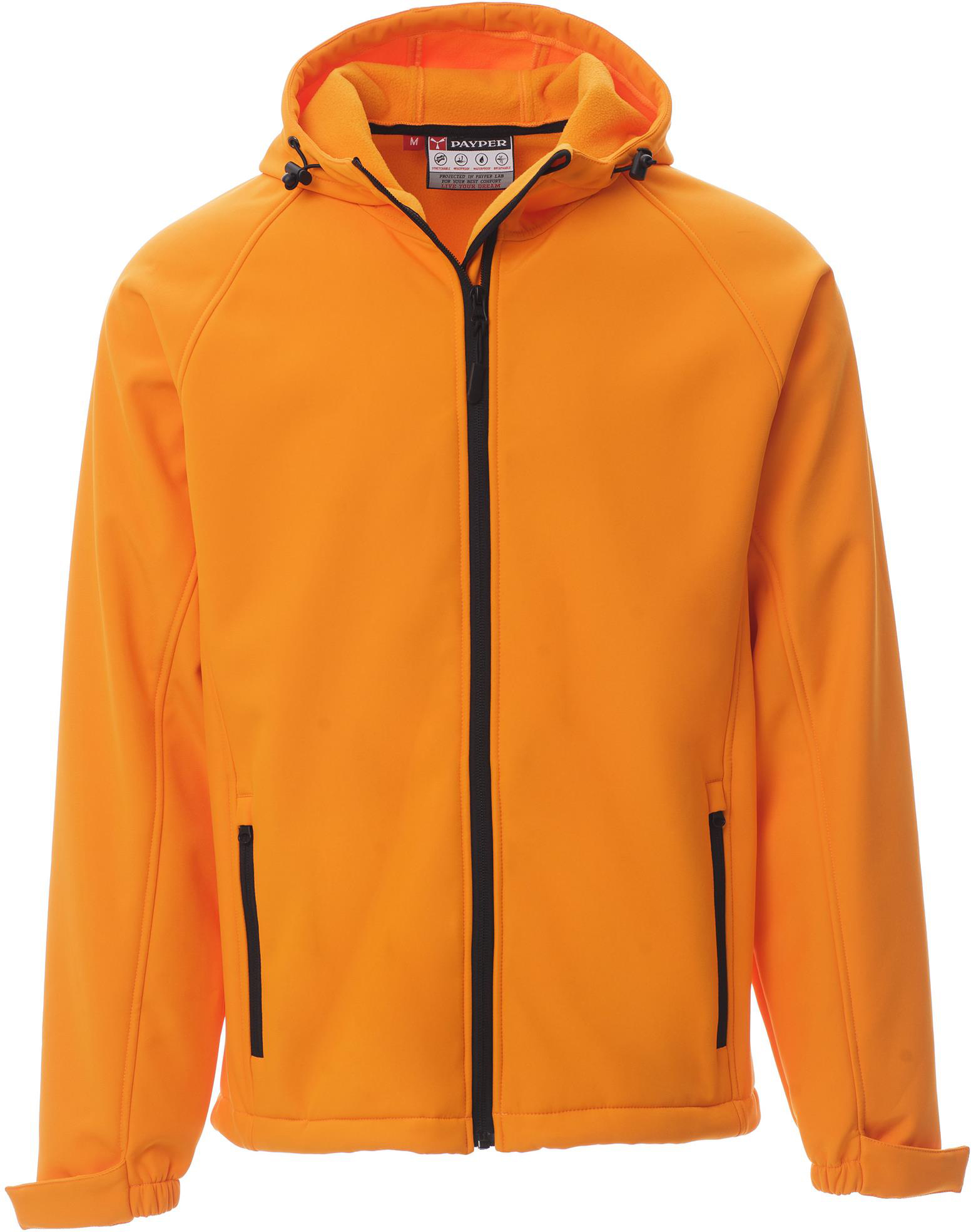 Softshell - heren - 1044 orange front - 1044 (XS) Oranje