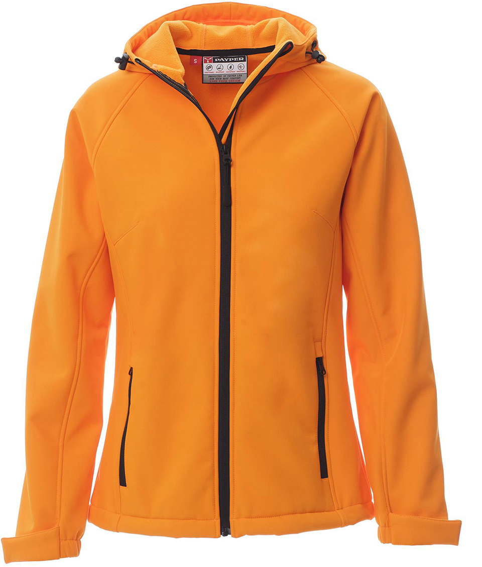 Softshell - dames - 1045 orange front 2 - 1045 (M) Oranje