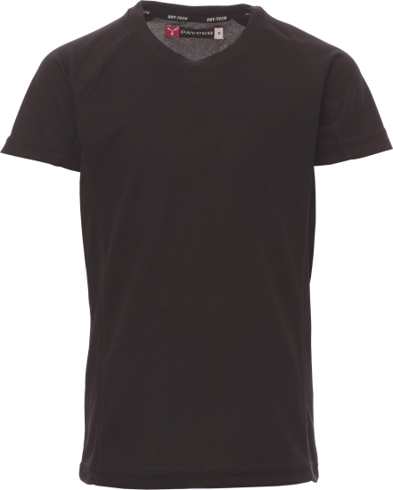 Trainingsshirt - junior - 108856 mo 5 - 0889 (152) (zwart)