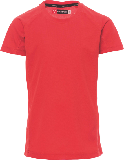 Trainingsshirt - junior - 108876 mo - 0889 (116) (rood)