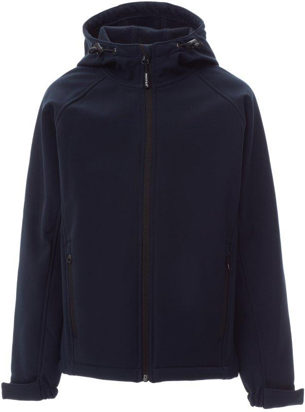Softshell - junior - 1605 navy blue front - 1605 (116) Navy Blue